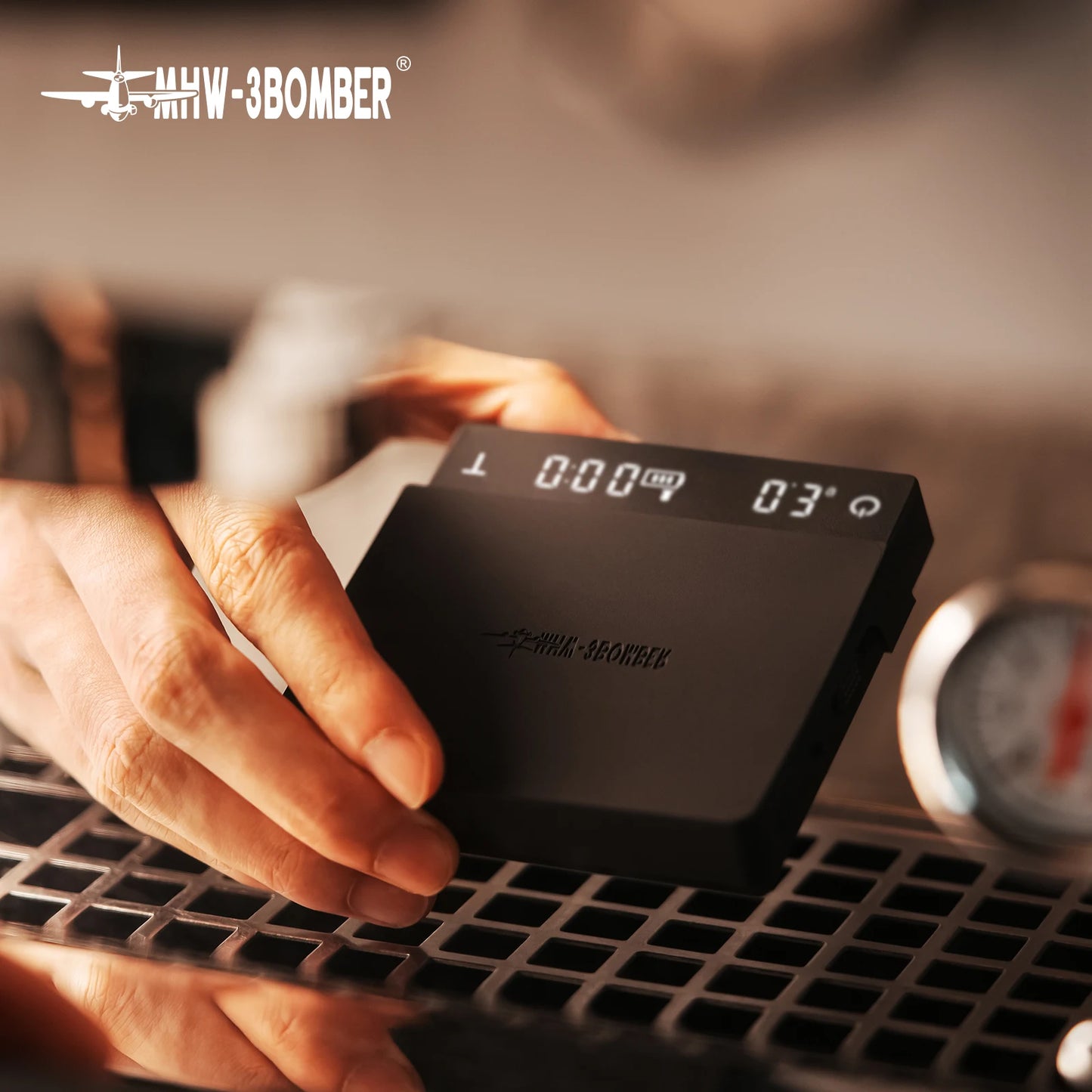 Cube Coffee Scale 3.0 – Kompakte, leichte digitale Espresso- und Küchenwaage für Baristas